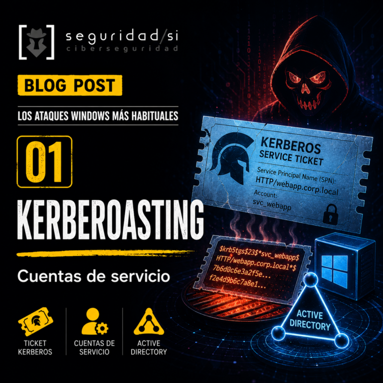 Kerberoasting en Active Directory: riesgo, detección y defensa